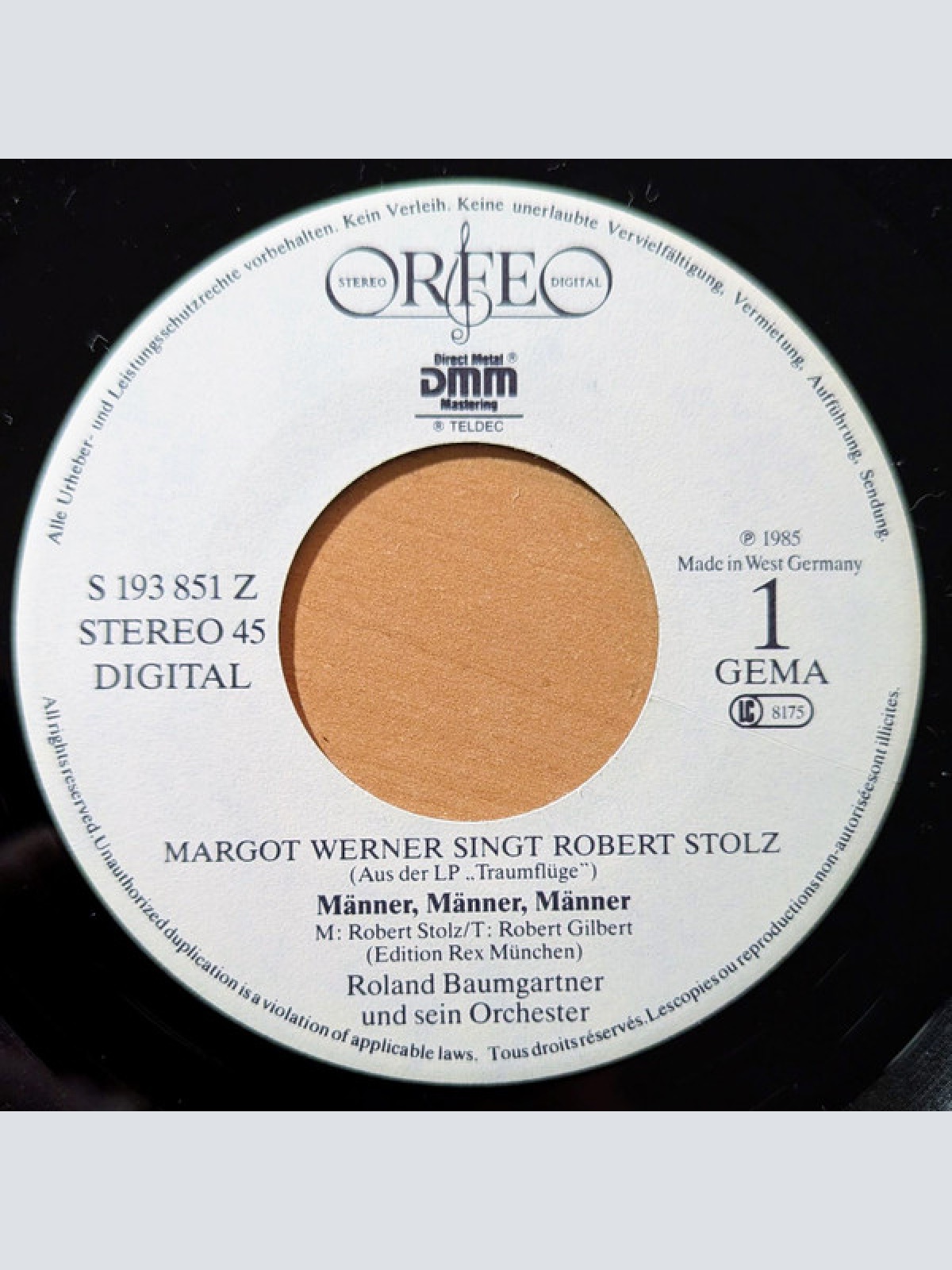 Vinyl / Margot Werner - Ich Kann Nur Immer Sagen: Ich Liebe Dich