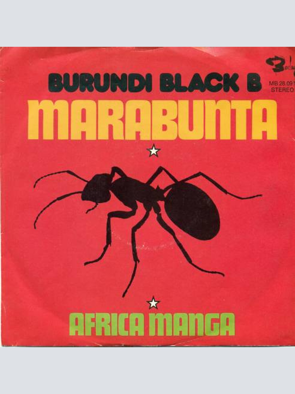 Vinyl / Burundi Black B* - Marabunta
