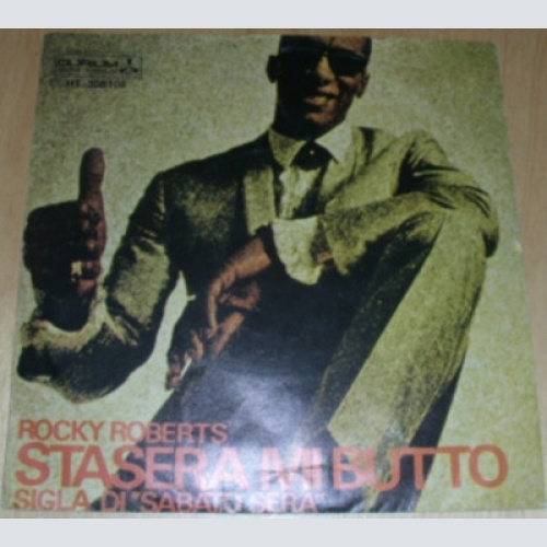 Vinyl / Rocky Roberts - Just Because Of You / Stasera Mi Butto
