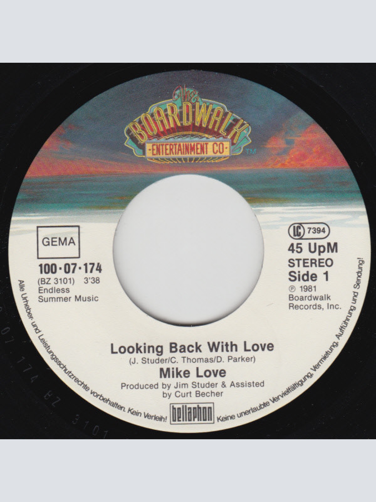 Vinyl / Mike Love - Looking Back With Love