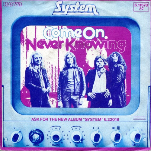 Vinyl / System* - Come On / Never Knowing