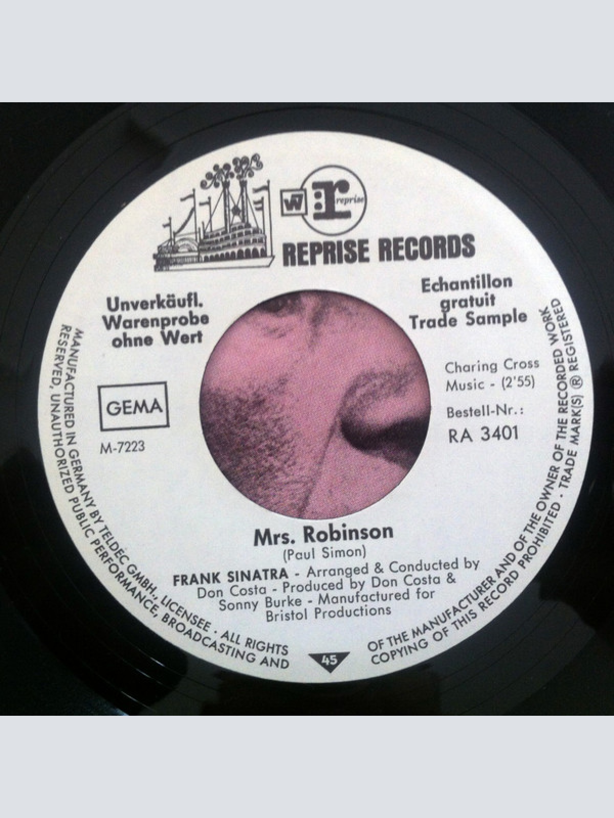 Vinyl / Frank Sinatra - Mrs. Robinson / Shadow Of The Moon