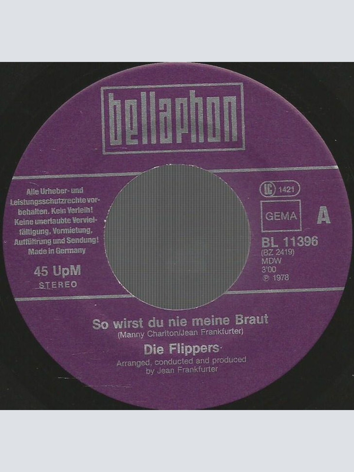 Vinyl / Die Flippers - So Wirst Du Nie Meine Braut