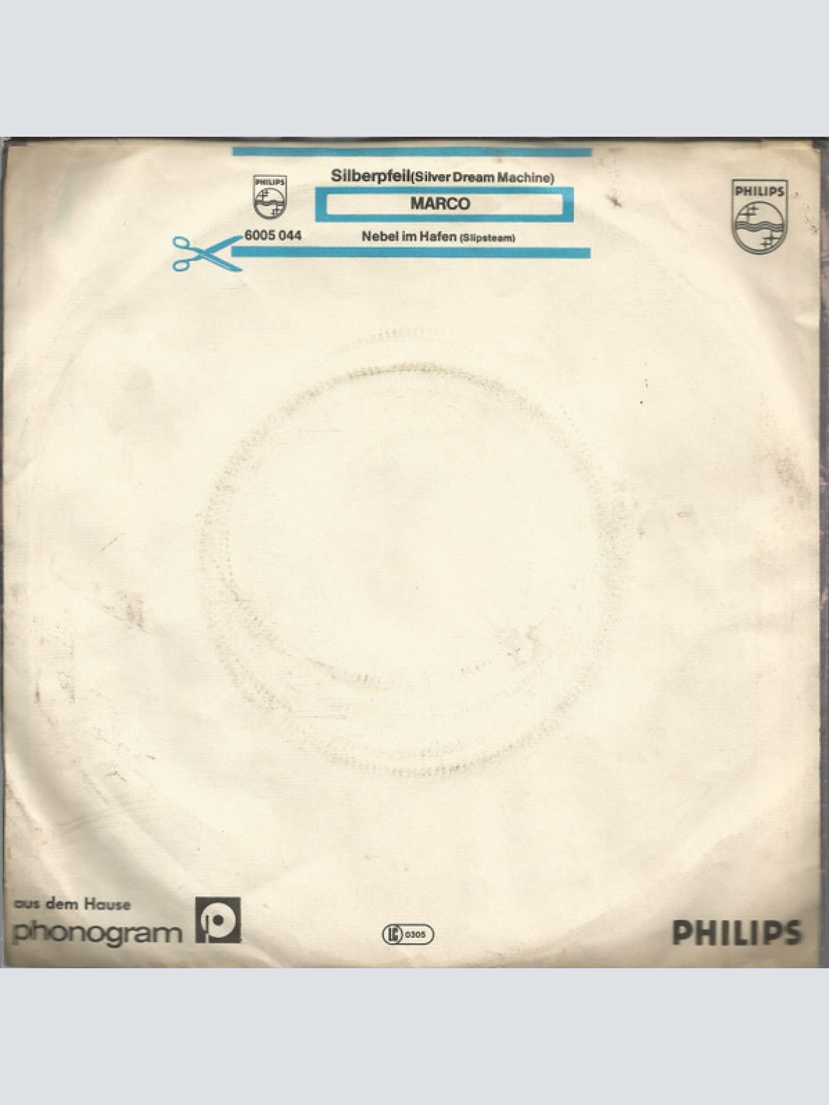 Vinyl / Marco (158) - Silberpfeil (Silver Dream Machine)