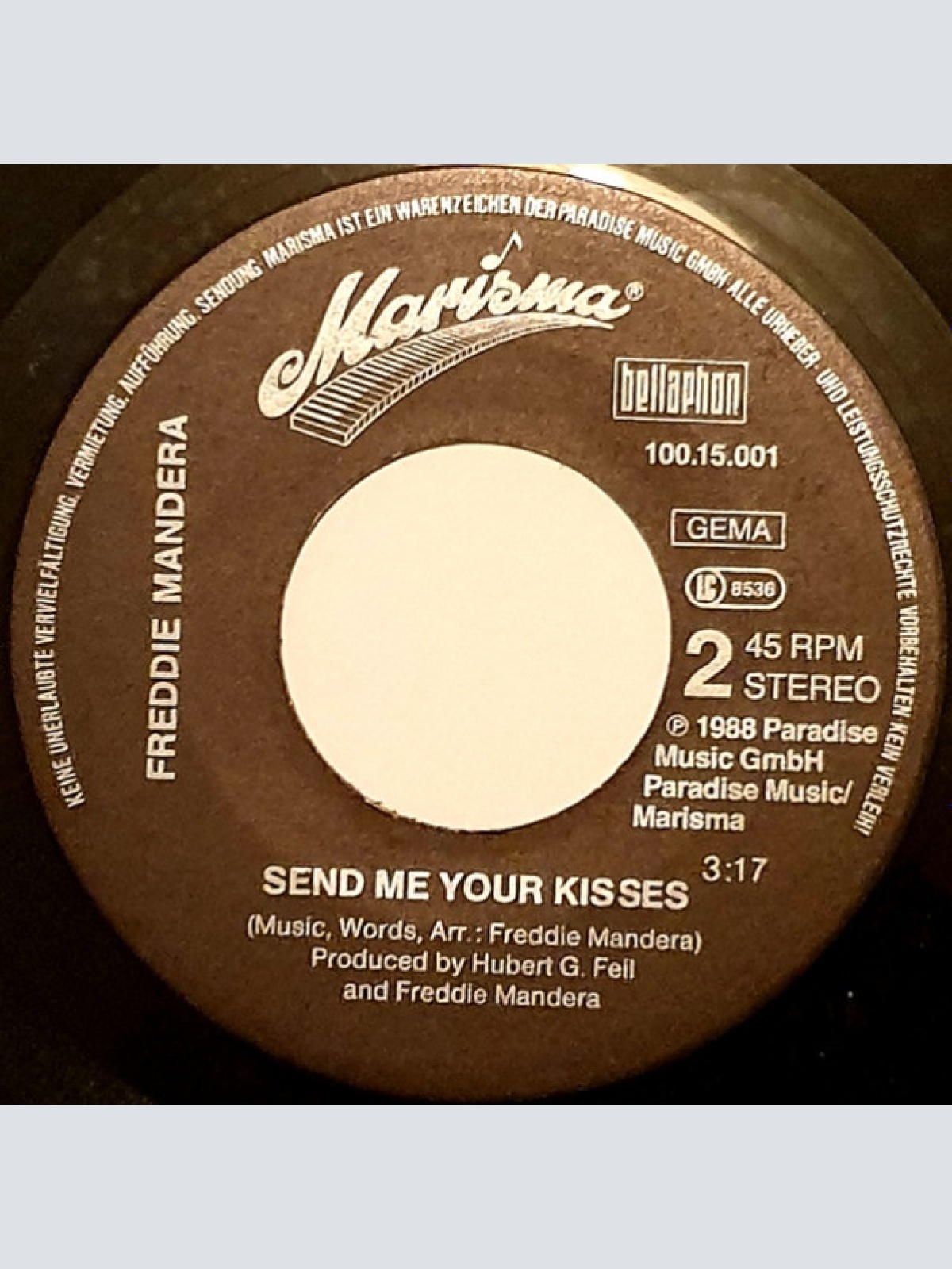 Vinyl / Freddie Mandera - Mambo (De Guantánamo)