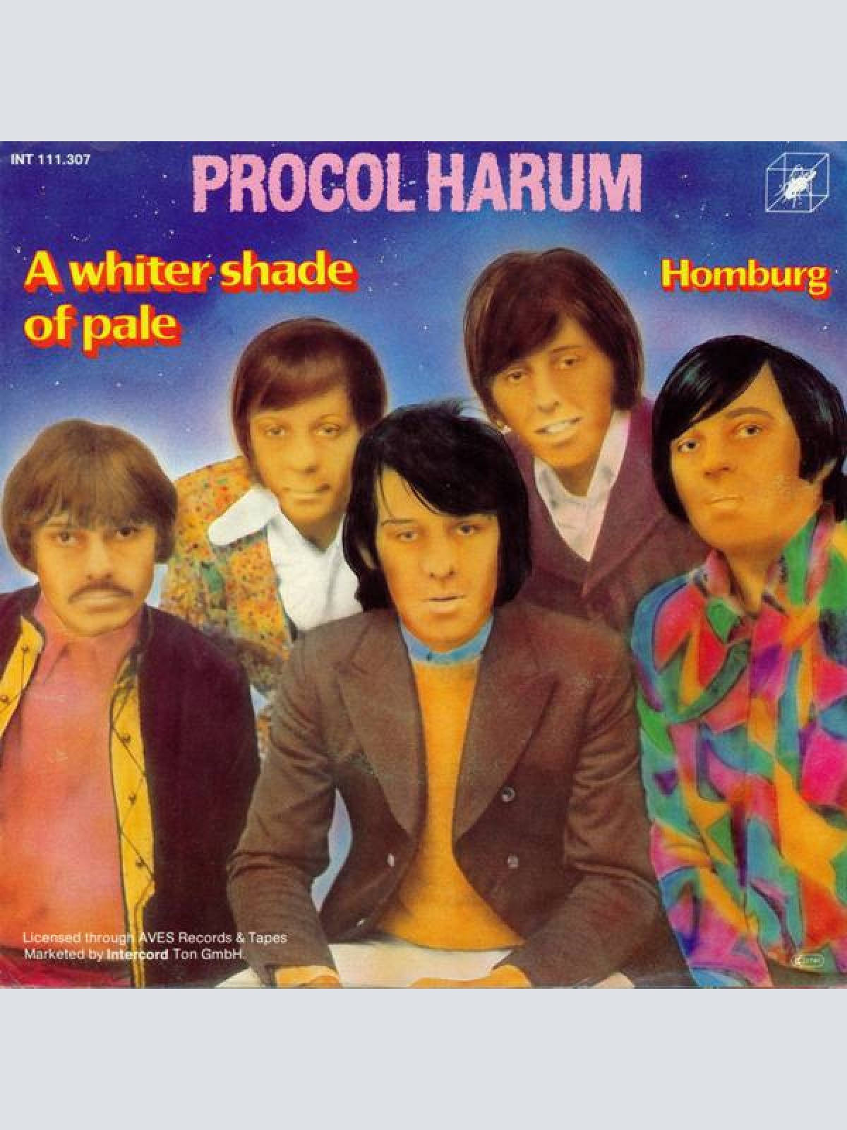 Vinyl / Procol Harum - A Whiter Shade Of Pale / Homburg