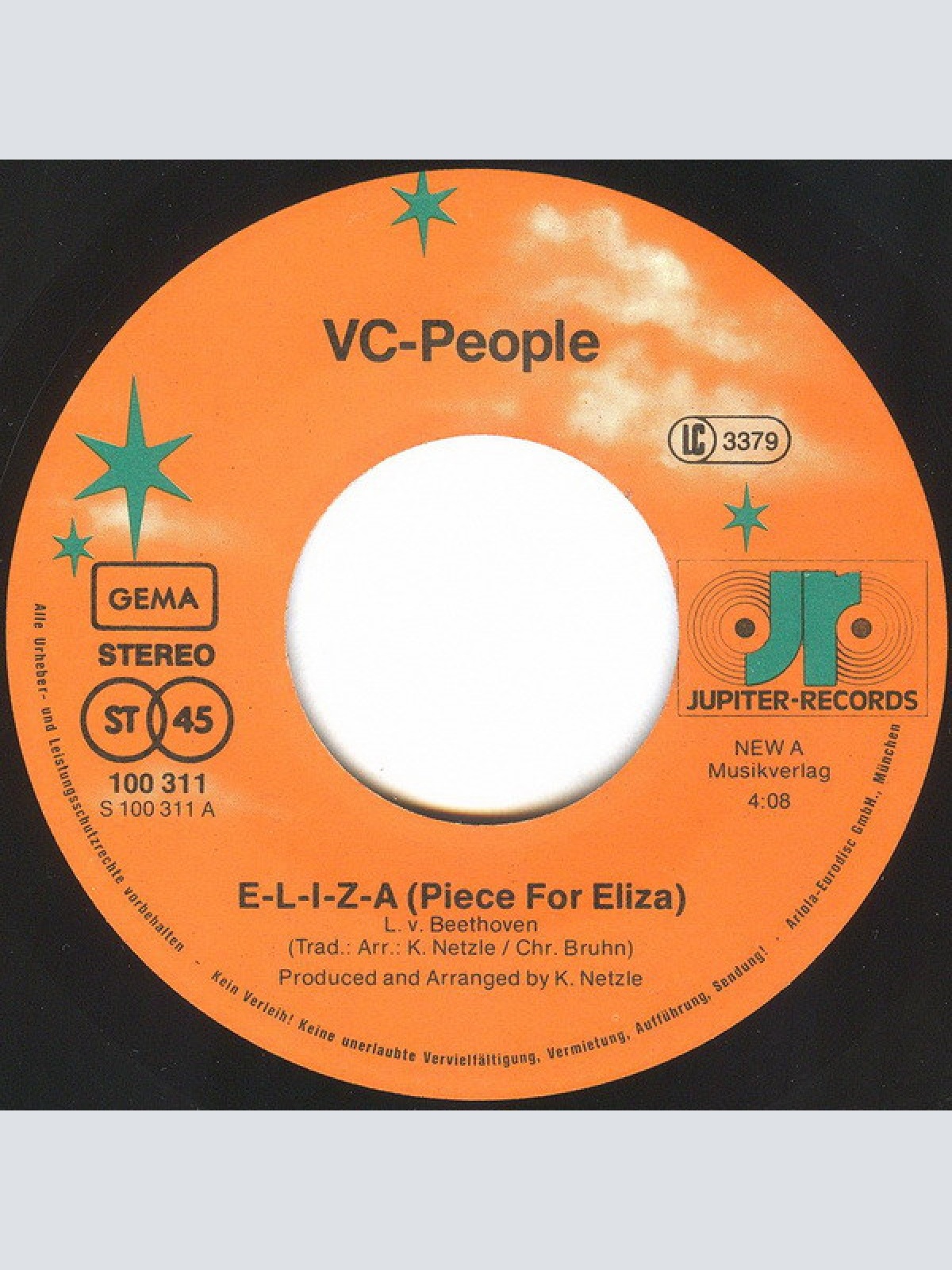 Vinyl / VC-People - E-L-I-Z-A (Piece For Eliza)