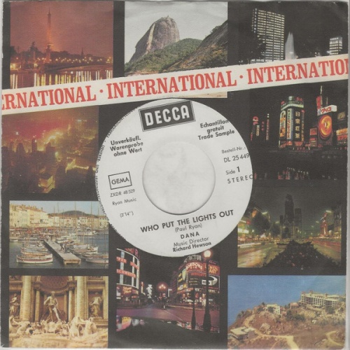 Vinyl / Dana (9) - Who Put The Lights Out