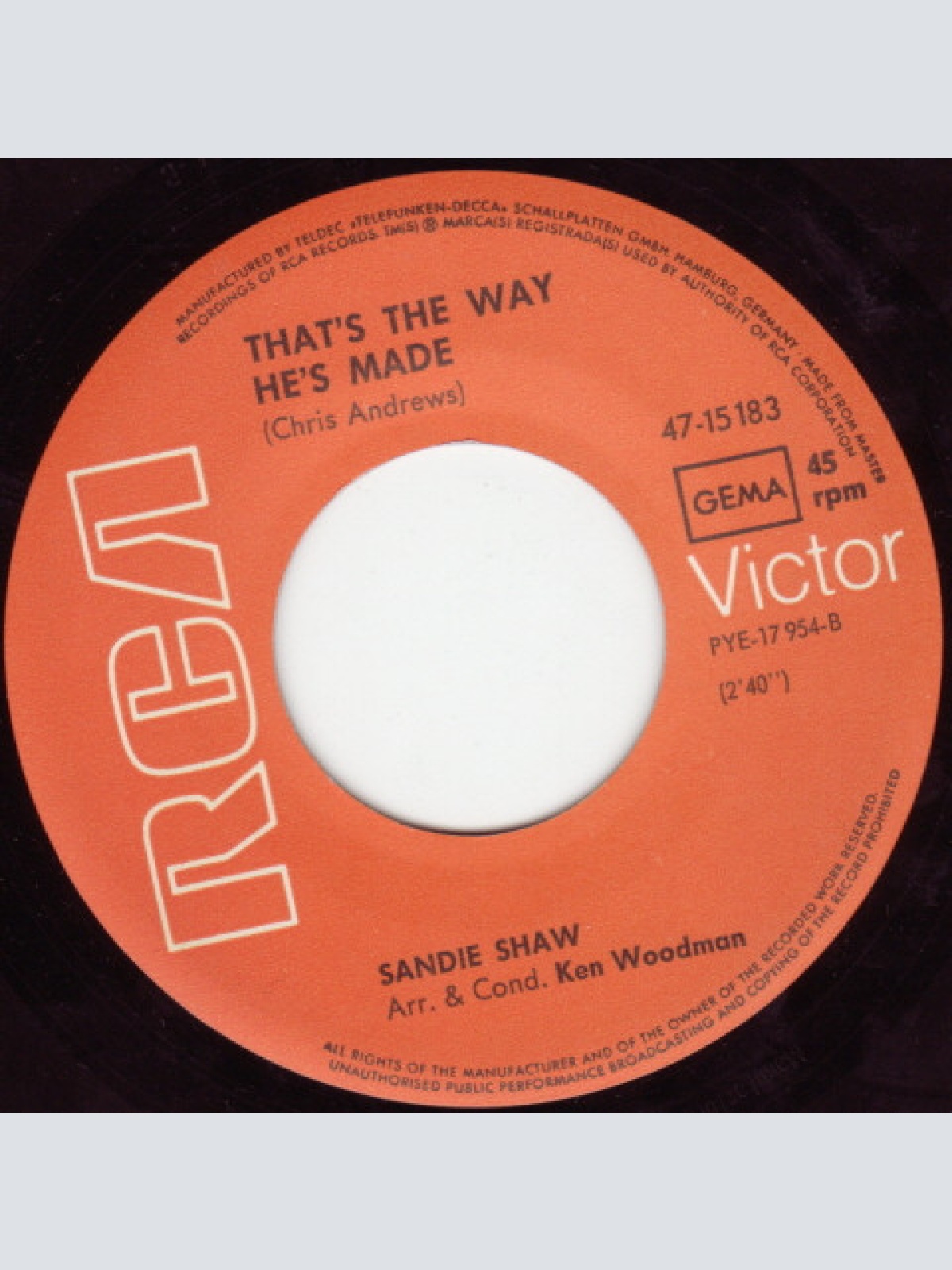 Vinyl / Sandie Shaw - Wight Is Wight