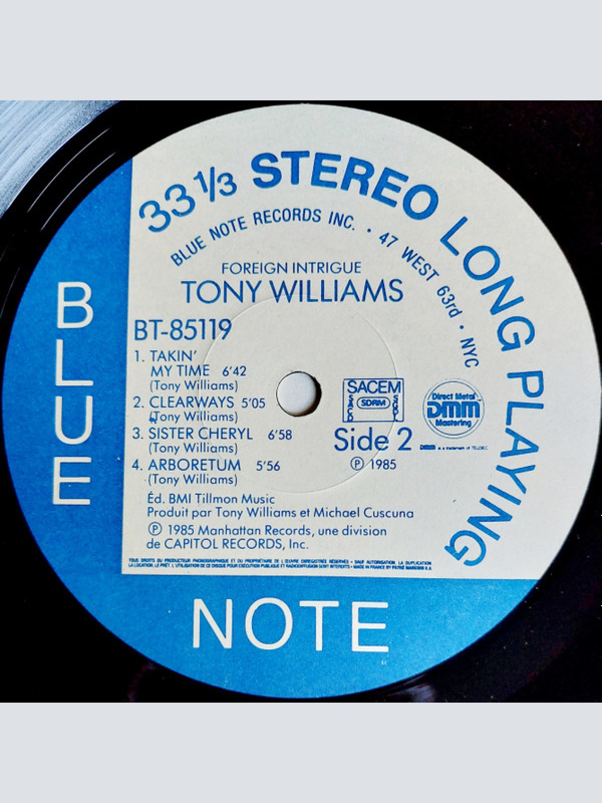 Vinyl / Tony Williams* - Foreign Intrigue