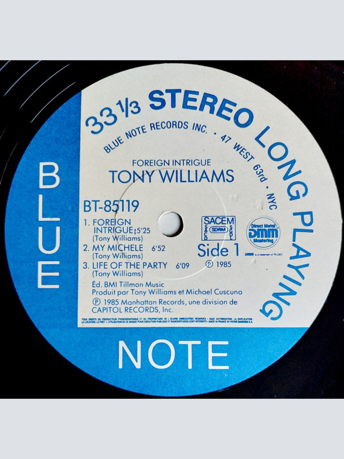 Vinyl / Tony Williams* - Foreign Intrigue