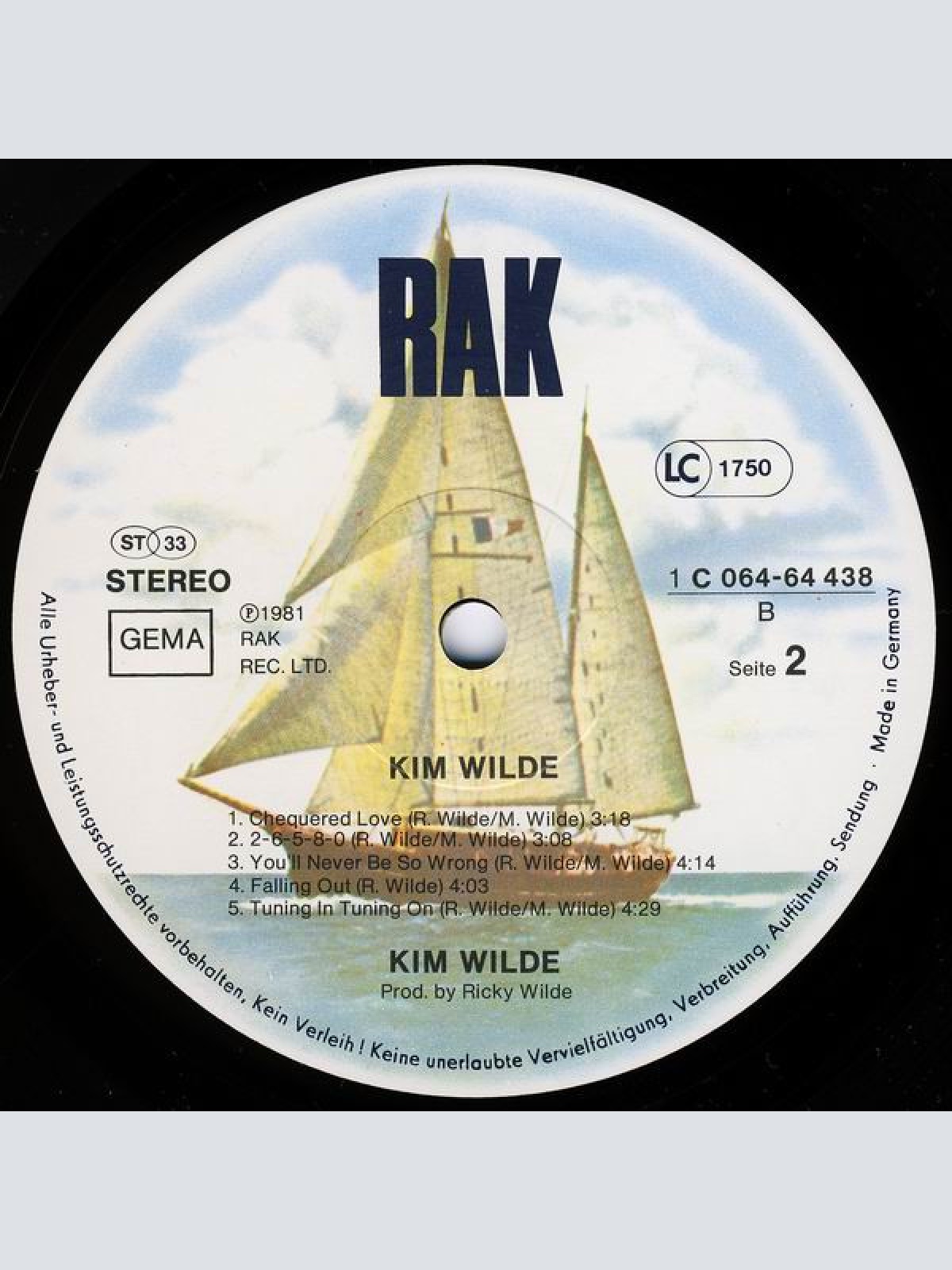 Vinyl / Kim Wilde - Kim Wilde