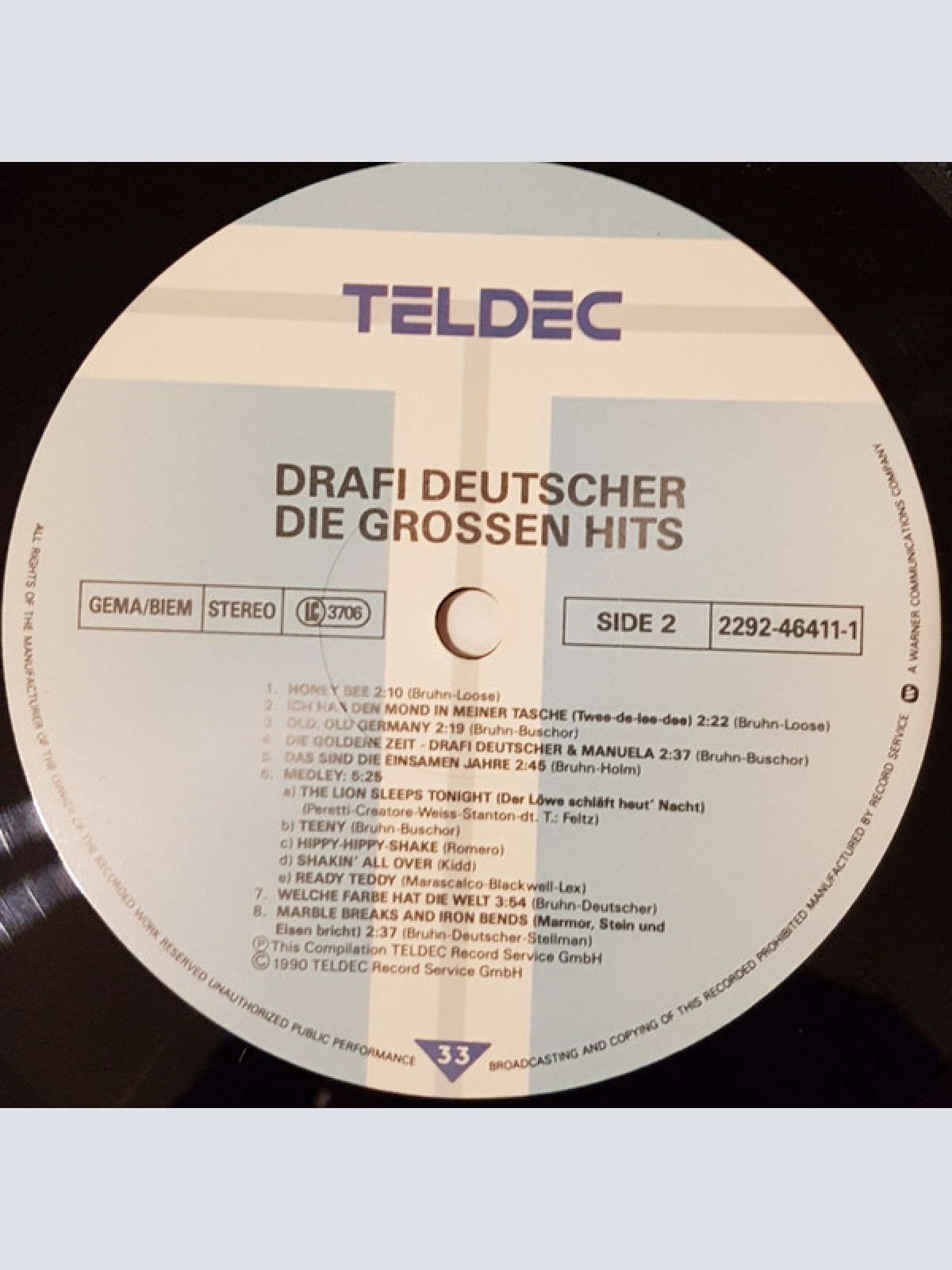 Vinyl / Drafi Deutscher - Die Grossen Hits