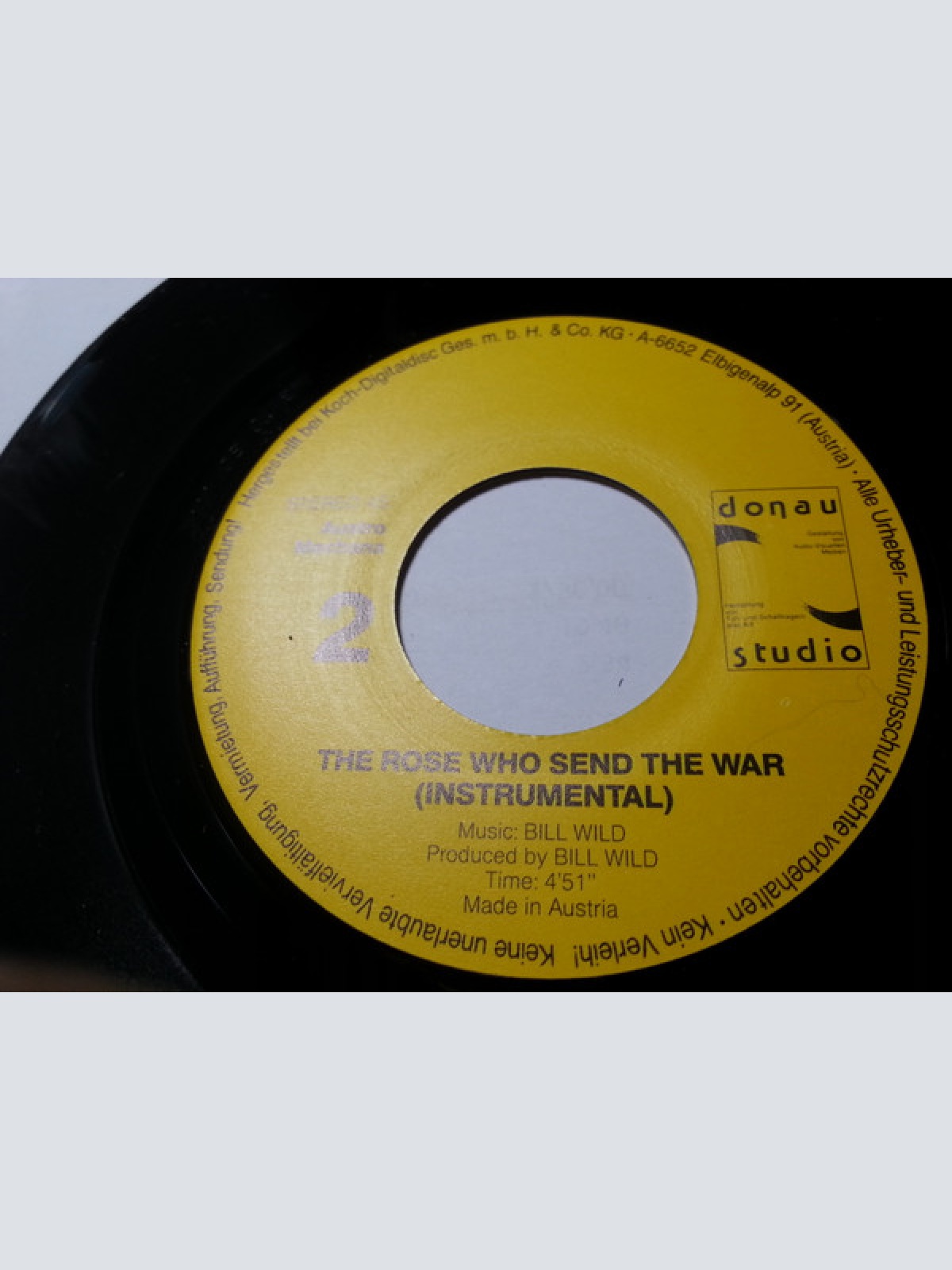 Vinyl / Bill Wild (3) - The Rose Who Send The War