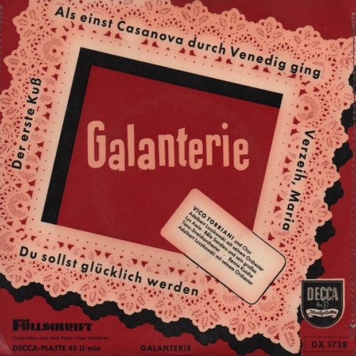Vinyl / Vico Torriani - Galanterie