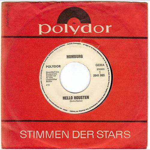 Vinyl / Homburg - Hello Housten