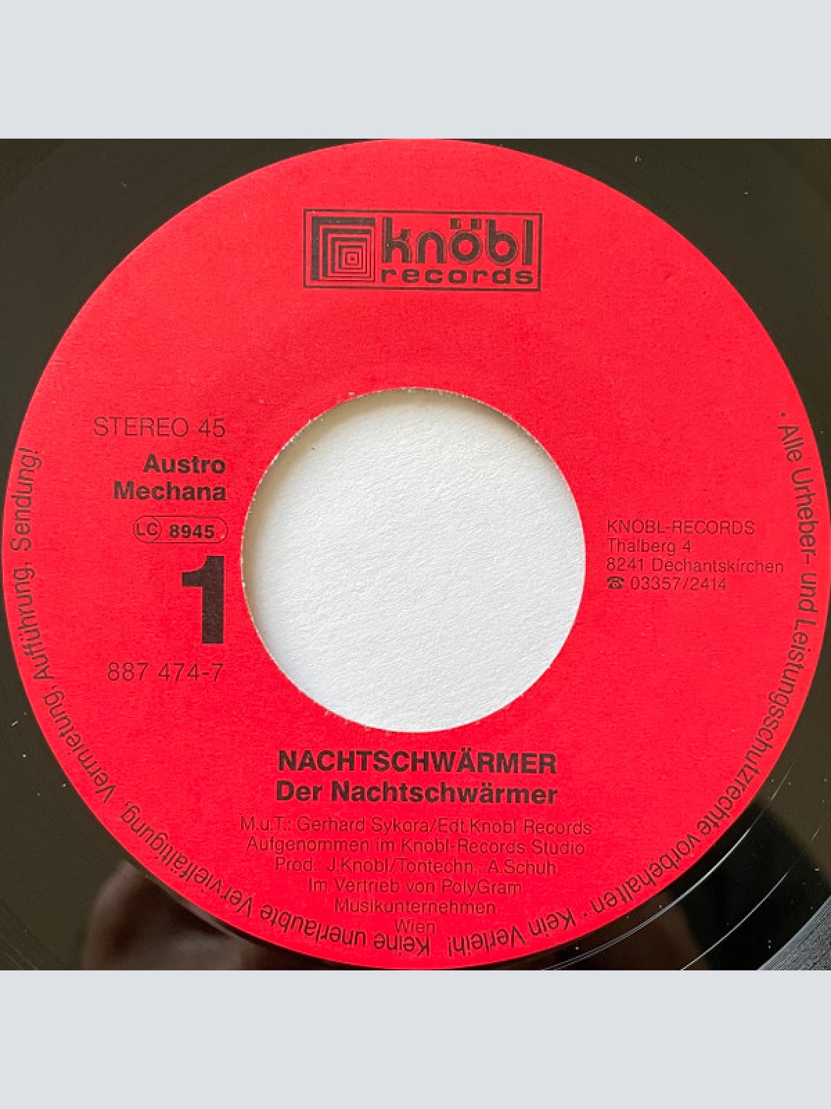Vinyl / Nachtschwärmer - Der Nachtschwärmer
