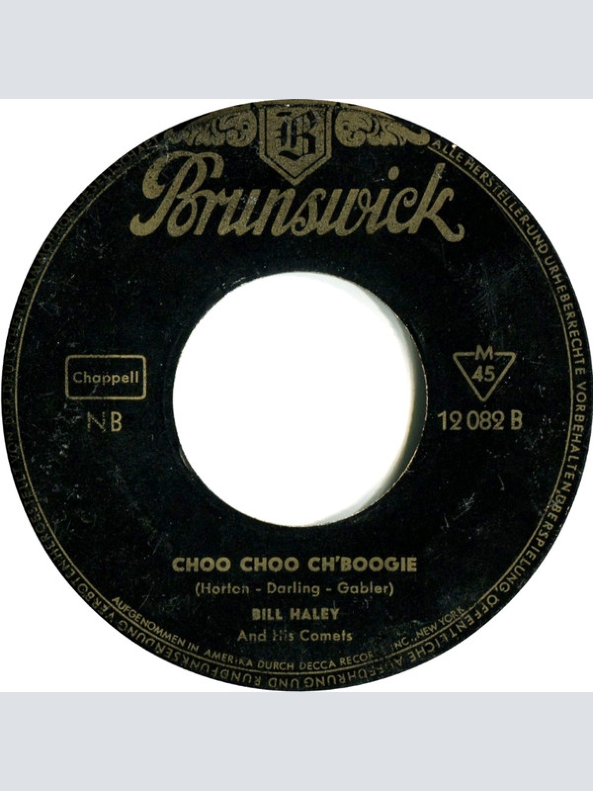 Vinyl / Bill Haley and His Comets - Don't Knock The Rock / Choo Choo Ch'Boogie