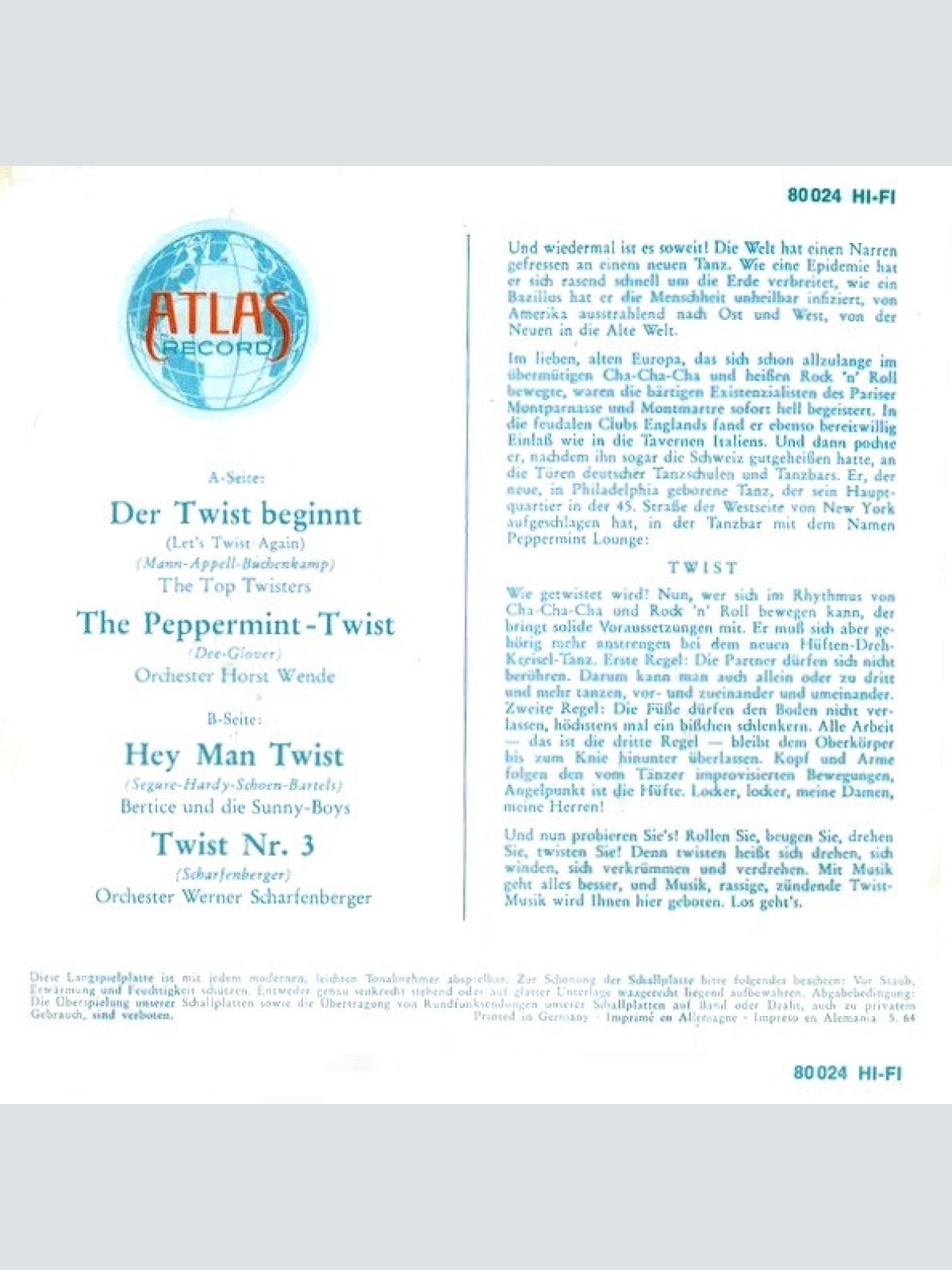 Vinyl / Various - Let's Twist Again