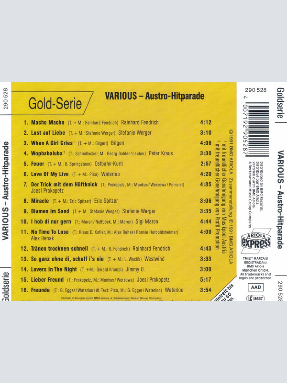 CD / Various - Austro Hitparade