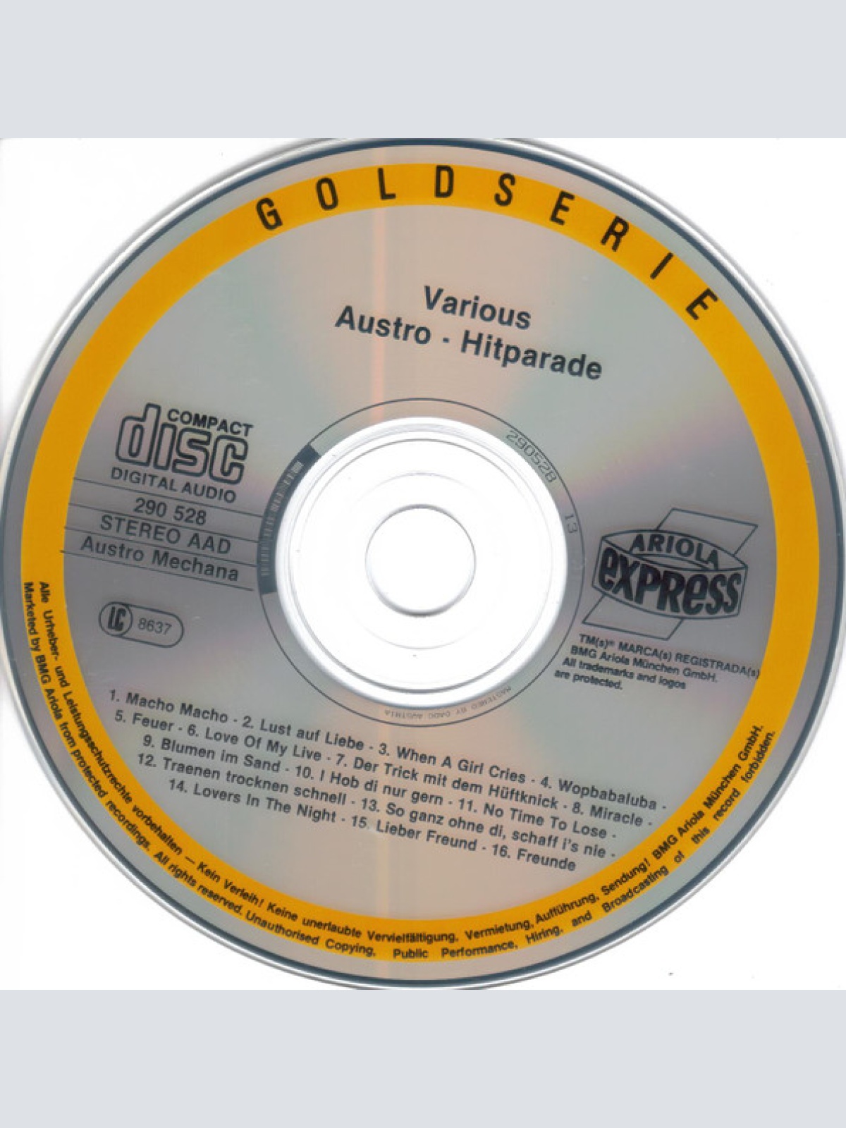 CD / Various - Austro Hitparade