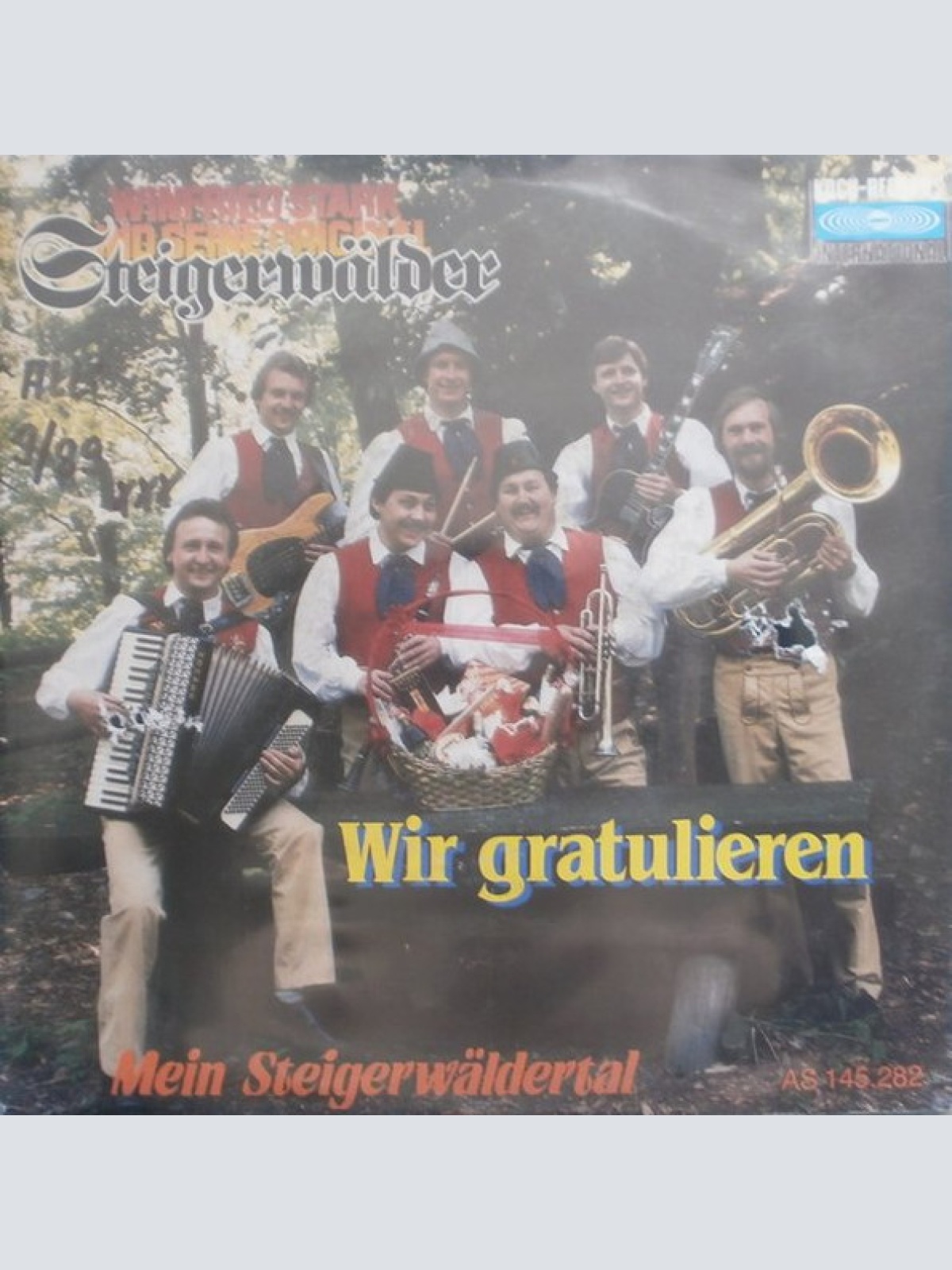 Vinyl / Winfried Stark Und Seine Original Steigerwälder - Wir Gratulieren
