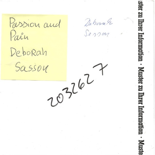 Vinyl / Deborah Sasson - Passion And Pain