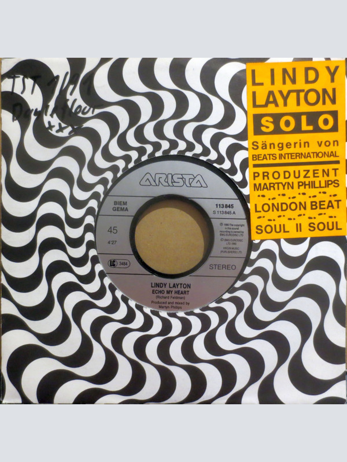 Vinyl / Lindy Layton - Echo My Heart