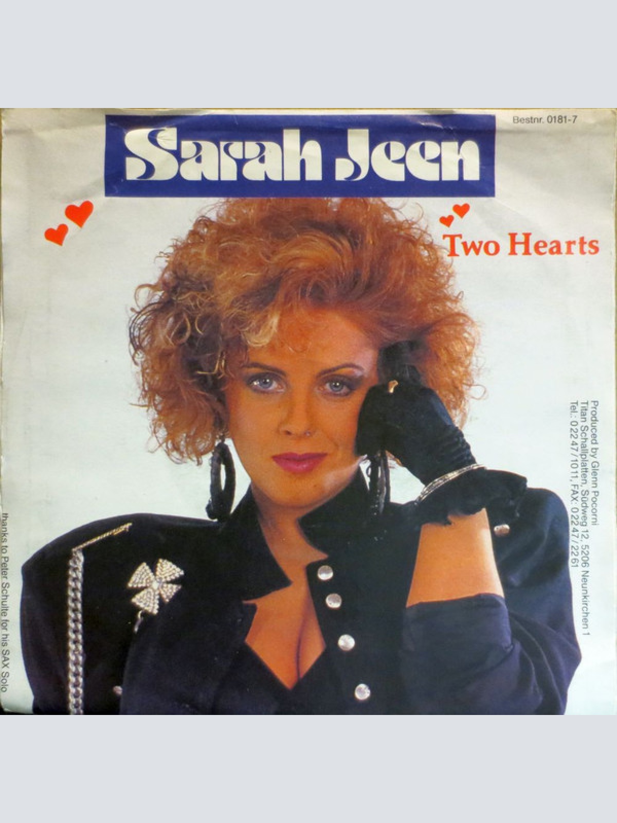 Vinyl / Sarah Jeen - Two Hearts
