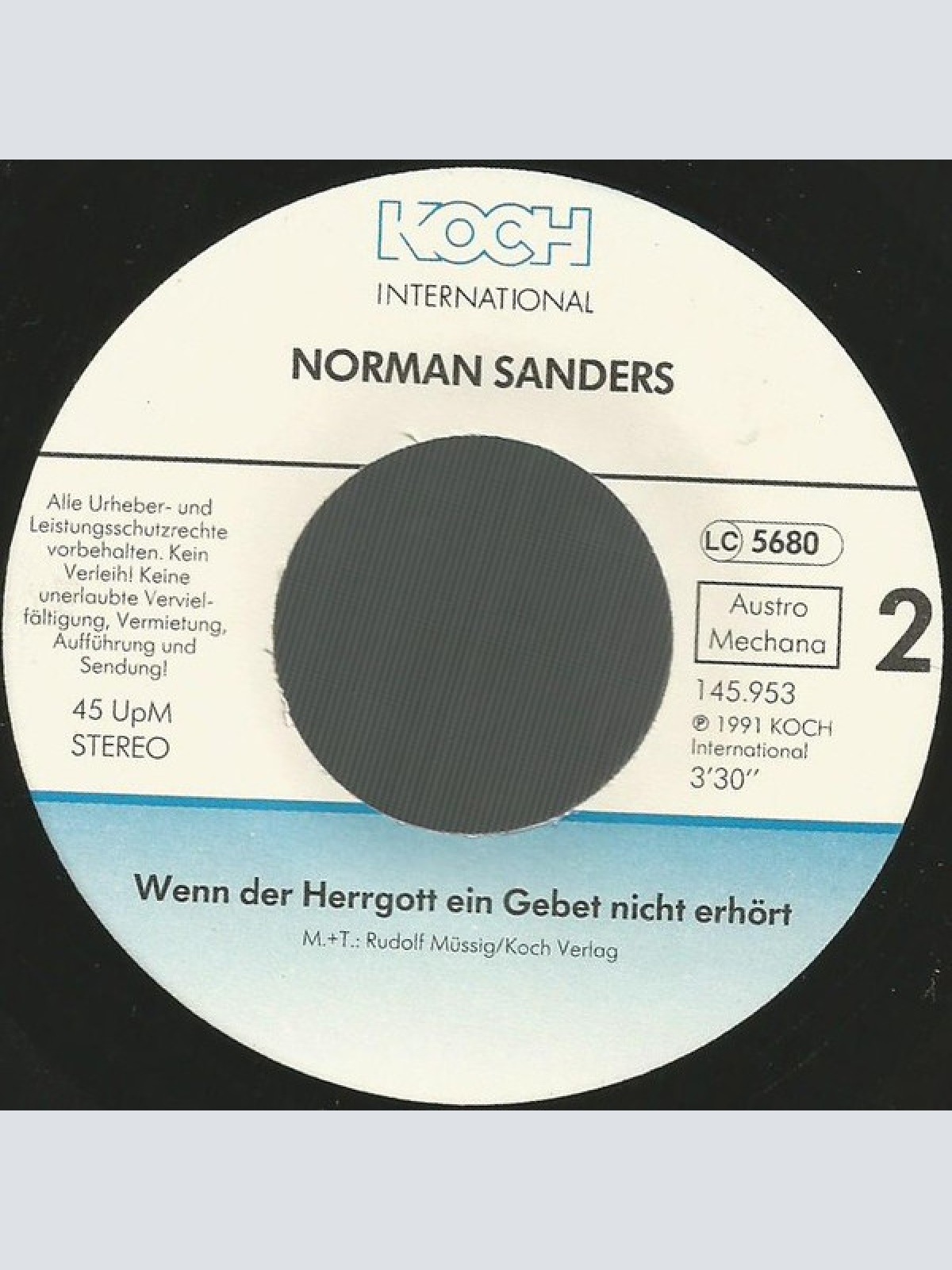 Vinyl / Norman Sanders (2) - Mädchen Aus Eis