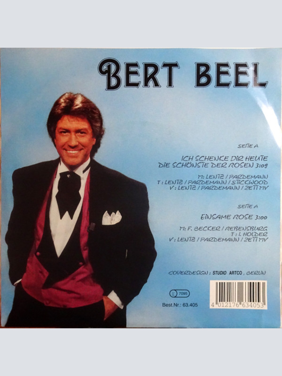 Vinyl / Bert Beel - Ich Schenke Dir... / Einsame Rose