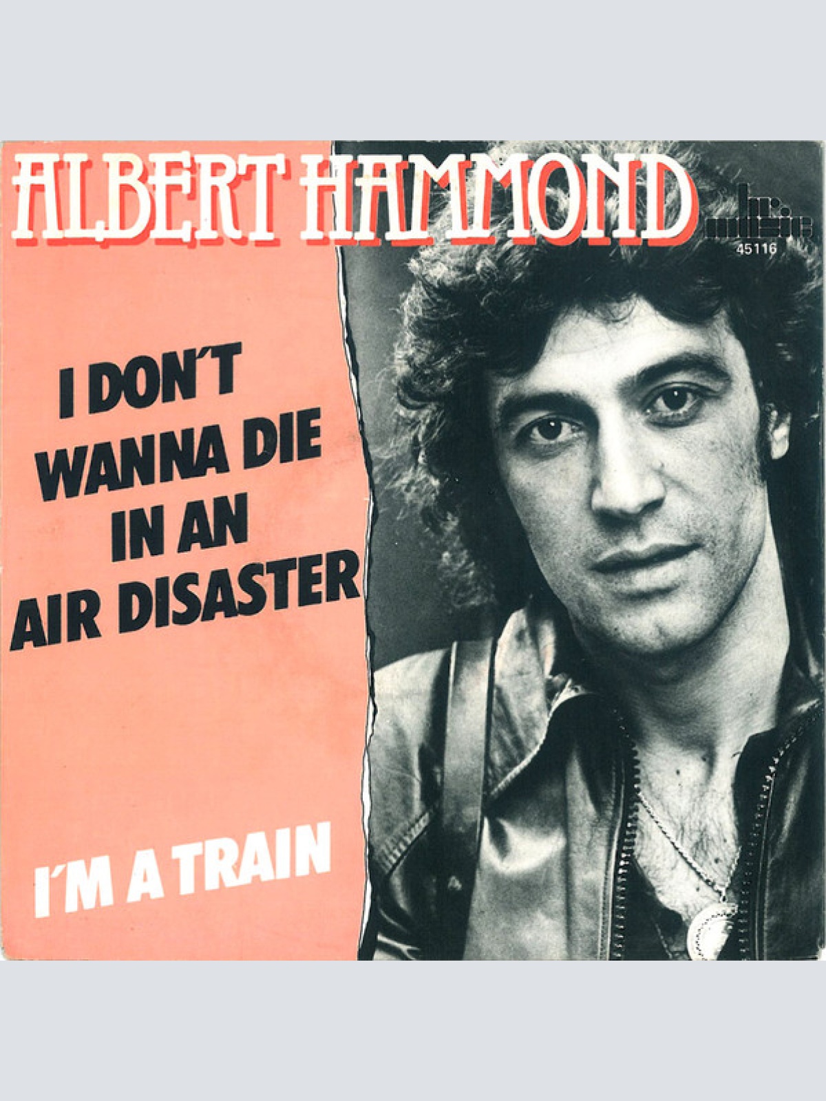 Vinyl / Albert Hammond - I Don't Wanna Die In An Air Disaster / I'm A Train