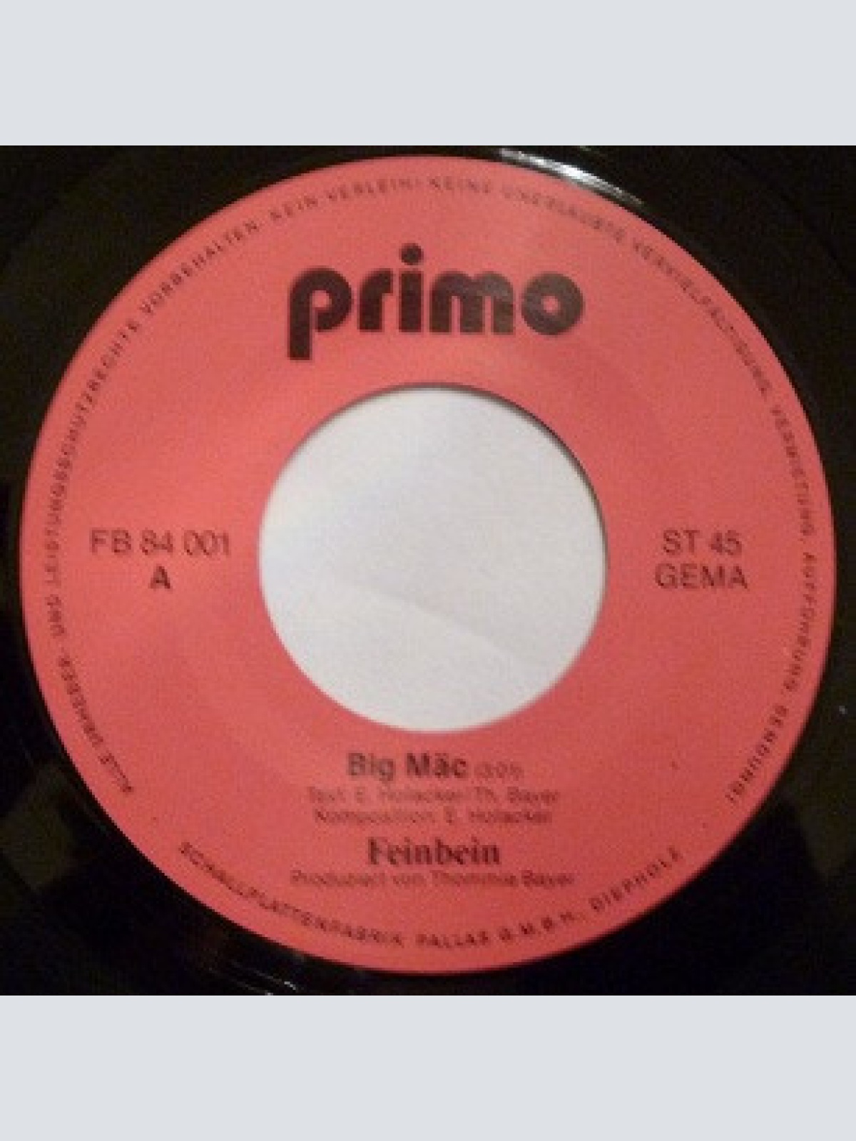 Vinyl / Feinbein - Big Mac