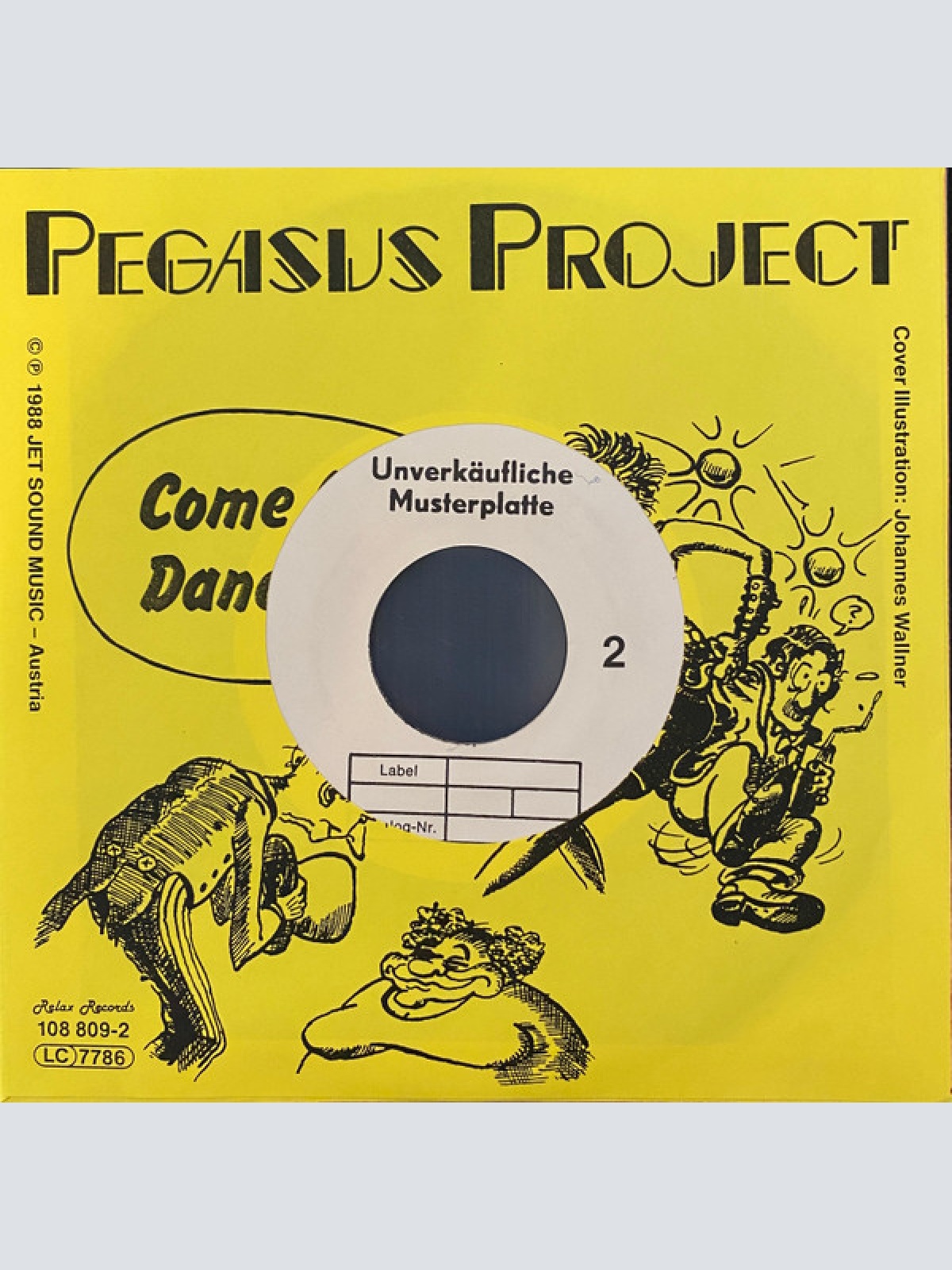 Vinyl / Pegasus Project - Come On Dancing