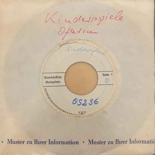 Vinyl / Esther Ofarim - Kinderspiele / Pamparapam