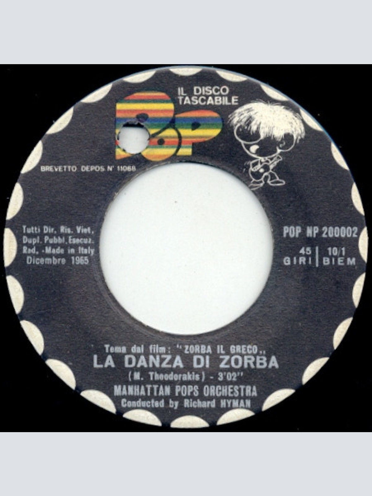 Vinyl / Manhattan Pops Orchestra* / The Coconados And His Hawaiian Guitars* - Zorba Il Greco (Tema Dal Film) / Il Silenzio