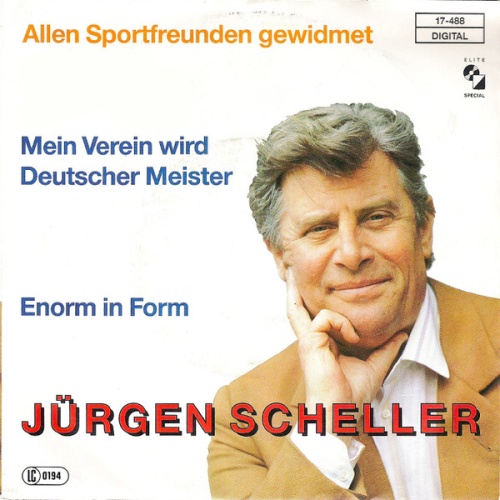 Vinyl / Jürgen Scheller - Mein Verein Wird Deutscher Meister
