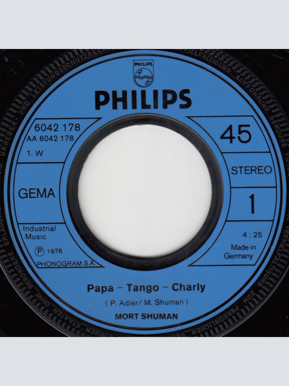Vinyl / Mort Shuman - Papa-Tango-Charly