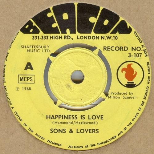 Vinyl / Sons & Lovers* - Happiness Is Love
