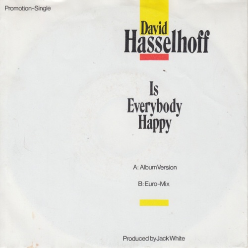 Vinyl / David Hasselhoff - Is Everybody Happy