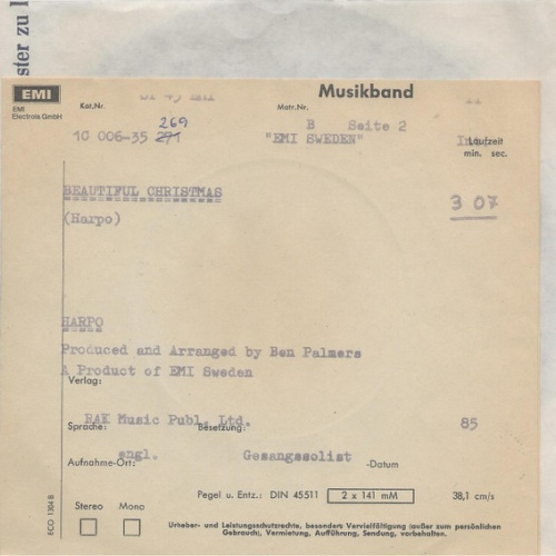 Vinyl / Harpo - Motorcycle Mama