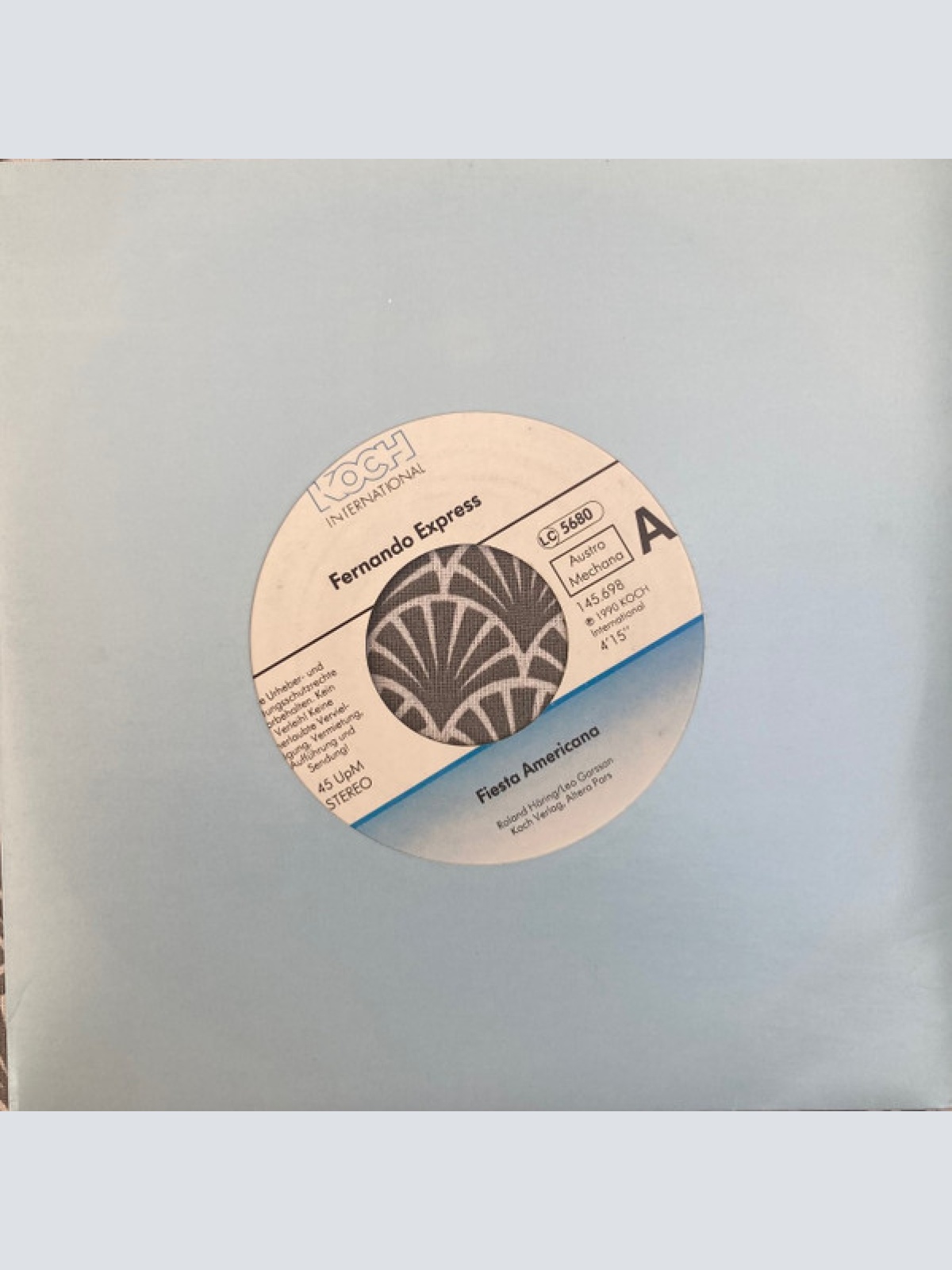 Vinyl / Fernando Express - Fiesta Americana