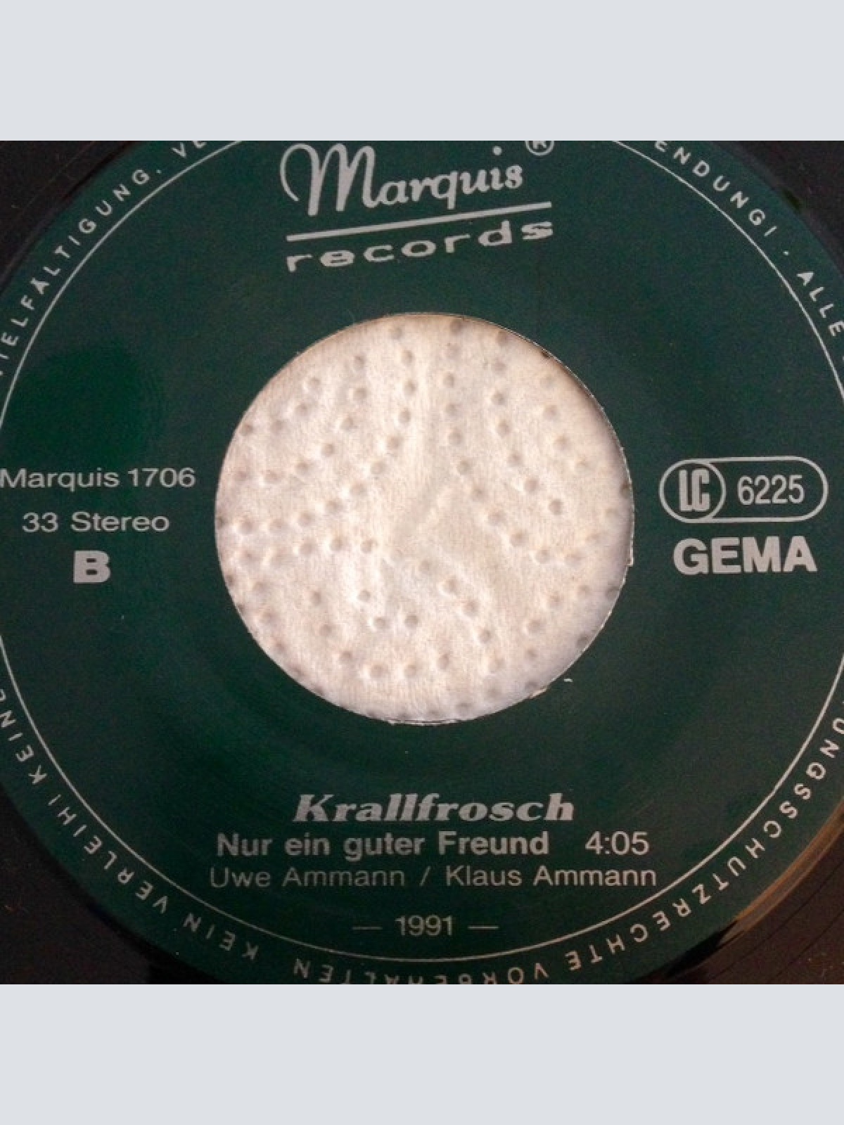 Vinyl / Krallfrosch - Zug Nach Surrey