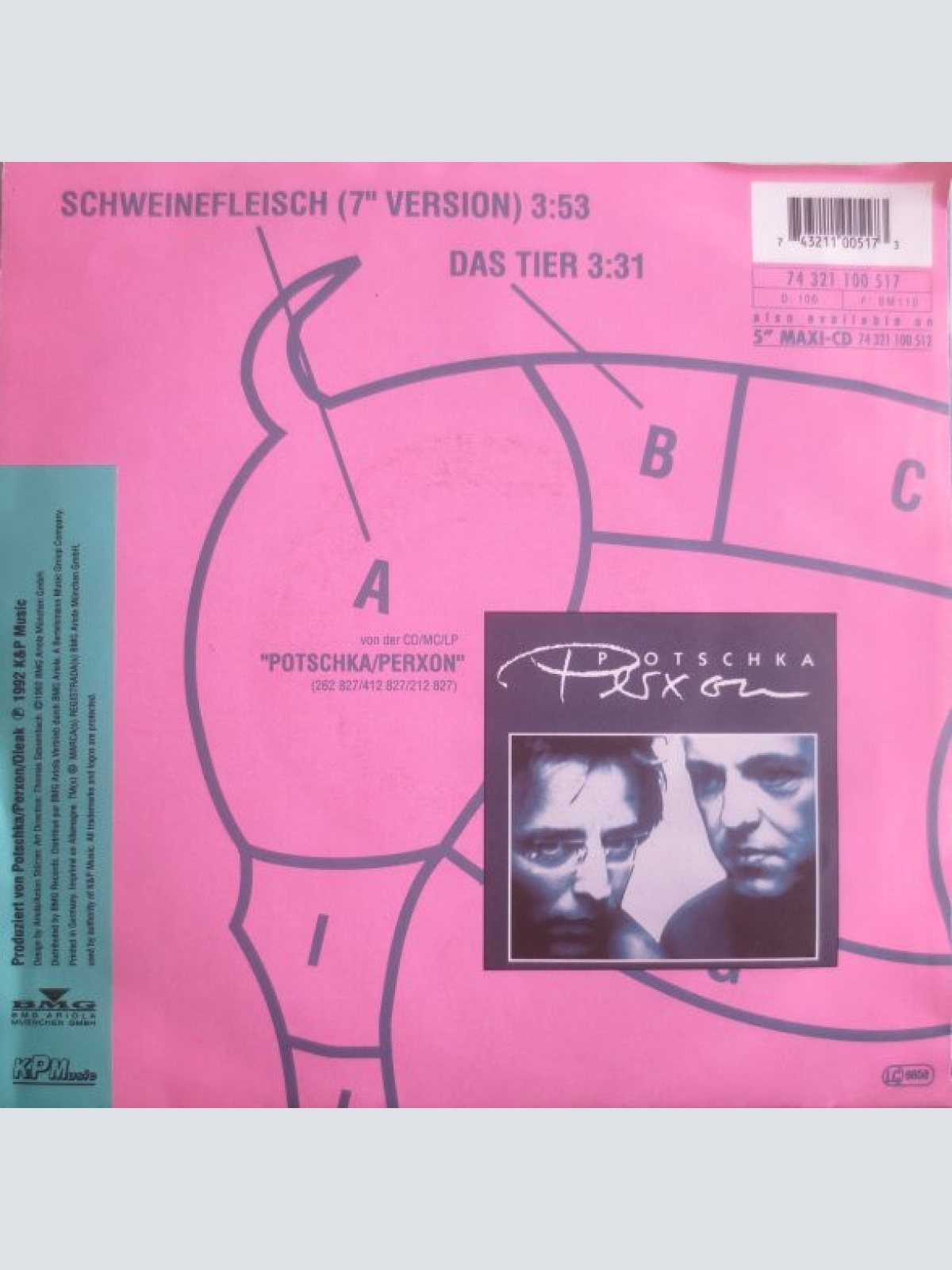 Vinyl / Potschka* / Perxon - Schweinefleisch