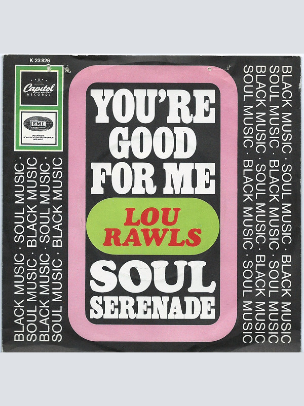 Vinyl / Lou Rawls - You're Good For Me / Soul Serenade