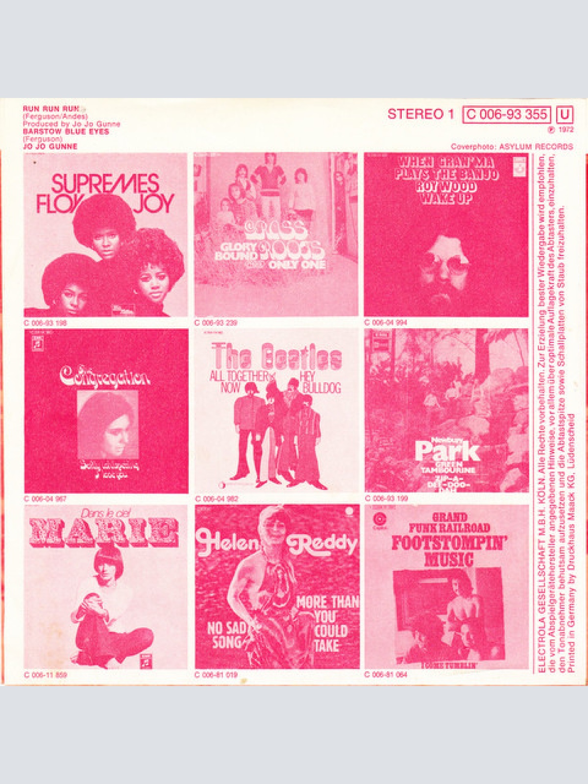 Vinyl / Jo Jo Gunne - Run Run Run