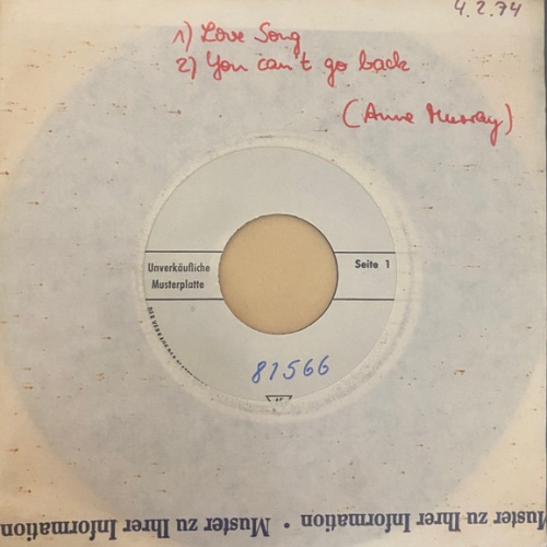 Vinyl / Anne Murray - Love Song