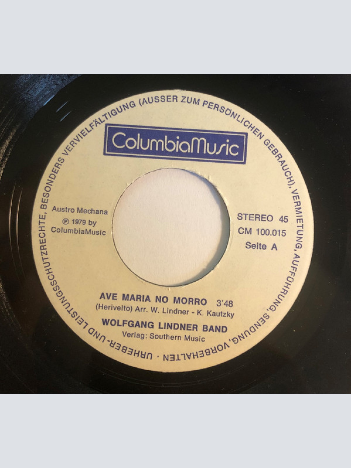 Vinyl / Wolfgang Lindner Band - Ave Maria