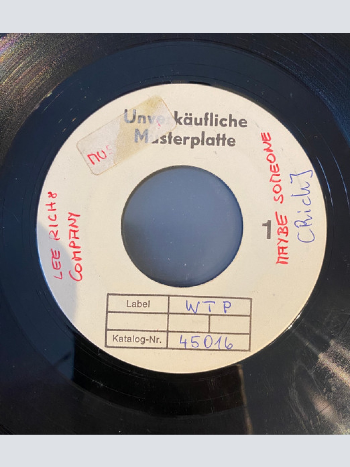 Vinyl / Lee Rich & Company - Maybe Someone