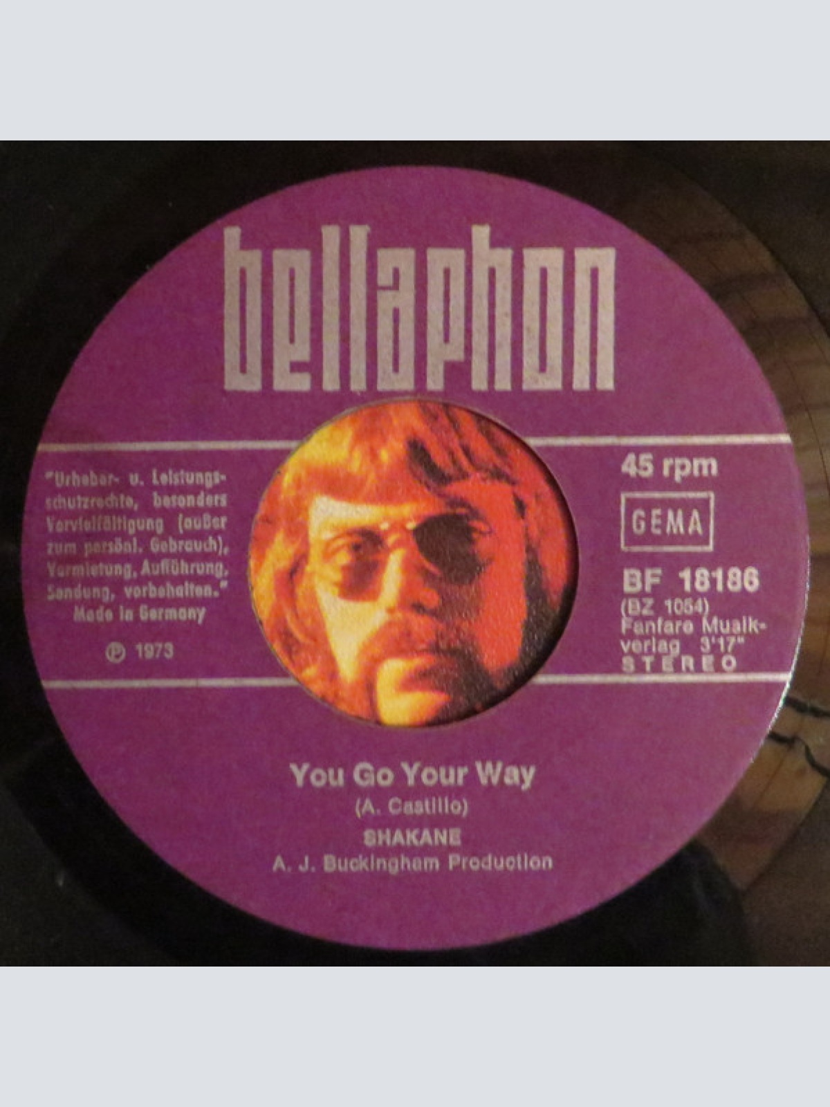 Vinyl / Shakane - Birmingham / You Go Your Way